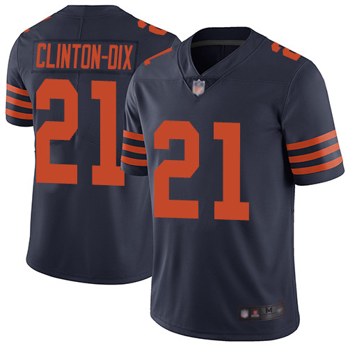 Chicago Bears Limited Navy Blue Men Ha Ha Clinton-Dix Jersey NFL Football 21 Rush Vapor Untouchable